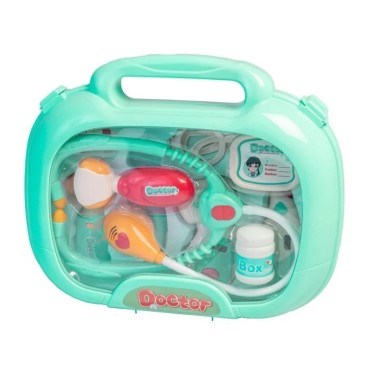 WOOPIE Little Doctor's Set Daktaras lagaminu Šviesus garsas + priedai