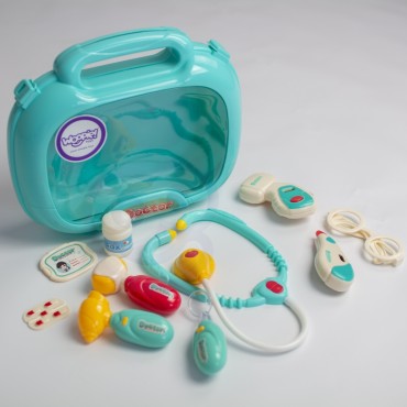 WOOPIE Little Doctor's Set Daktaras lagaminu Šviesus garsas + priedai