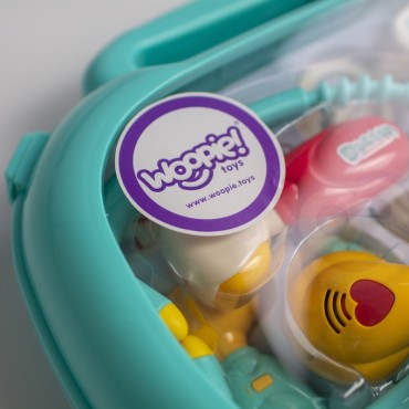 WOOPIE Little Doctor's Set Daktaras lagaminu Šviesus garsas + priedai
