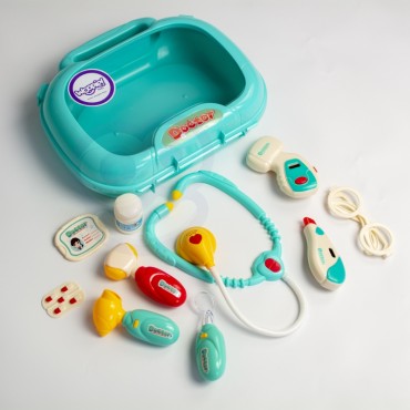 WOOPIE Little Doctor's Set Daktaras lagaminu Šviesus garsas + priedai