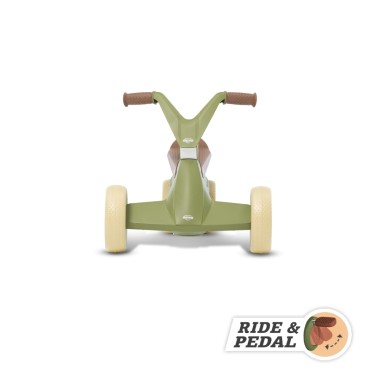 BERG GO2 Gokart Ride-On Bike 2in1 Retro Green
