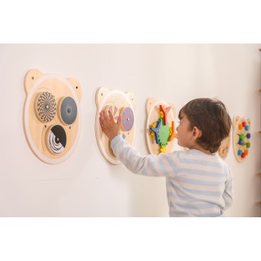 VIGA medinių lentų spalvų FSC Montessori sertifikatas