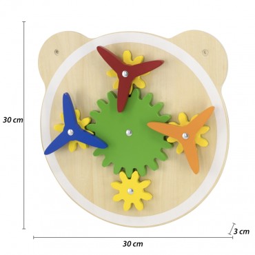 VIGA medinės pinwheel lentos FSC Montessori sertifikatas
