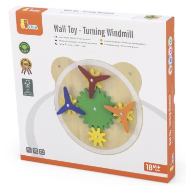 VIGA medinės pinwheel lentos FSC Montessori sertifikatas