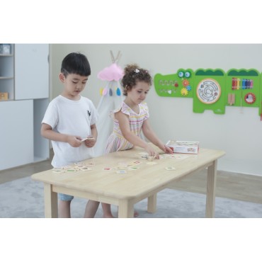 VIGA Edukacinis žaidimas Medinės dėlionės formos 37 vnt.