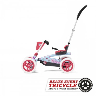 BERG Pedal Go Kart dviratis 2 viename Buzzy Bloom