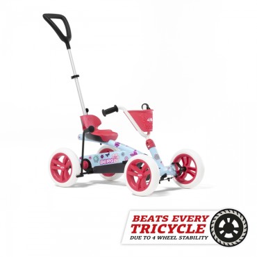 BERG Pedal Go Kart dviratis 2 viename Buzzy Bloom