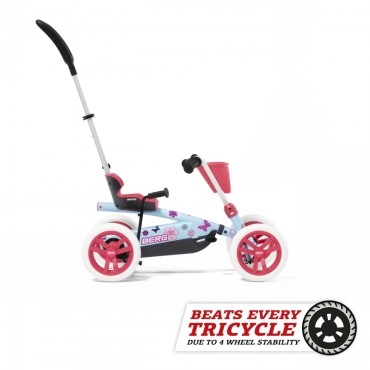 BERG Pedal Go Kart dviratis 2 viename Buzzy Bloom