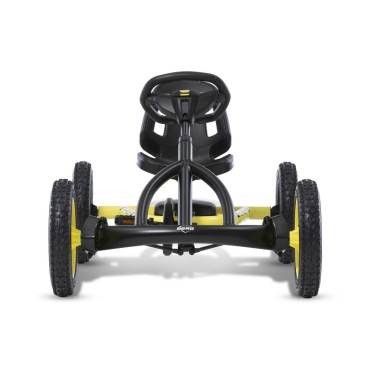 BERG Pedal Go Kart Buddy Cross Yellow nuo 3 iki 8 metų iki 50 kg NAUJAS MODELIS