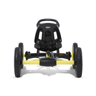 BERG Pedal Go Kart Buddy Cross Yellow nuo 3 iki 8 metų iki 50 kg NAUJAS MODELIS