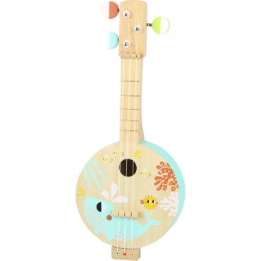 TOOKY TOY Medinis bandžo mokymosi žaidimas vaikams jūros tema