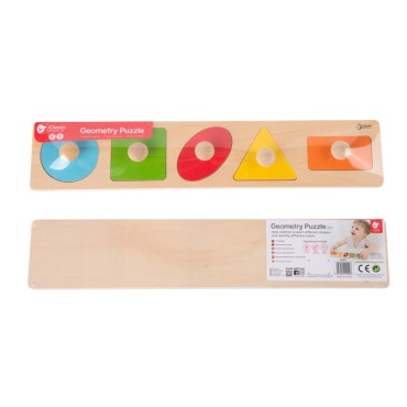 CLASSIC WORLD MONTESSORI dėlionė vaikams Mokantis formas, figūras, spalvas, 7 vnt.