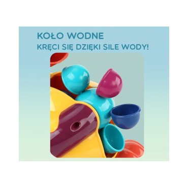 WOOPIE BABY Duck vonios vandens žaislų ritės perpildymas