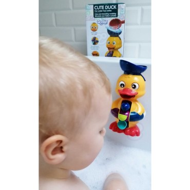 WOOPIE BABY Duck vonios vandens žaislų ritės perpildymas