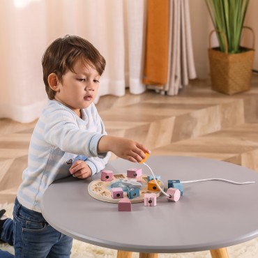 VIGA PolarB Shape Sorter Clock Montessori sriegimo