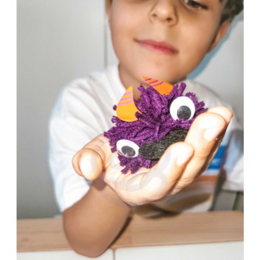 WOOPIE ART&FUN kūrybinis rinkinys Make a Monster Monster Pom