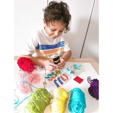 WOOPIE ART&FUN kūrybinis rinkinys Make a Monster Monster Pom