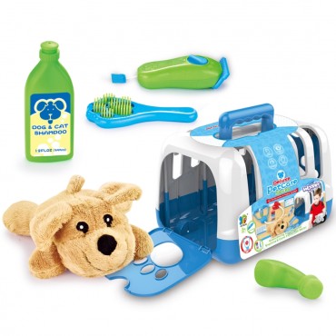 WOOPIE Little Veterinary Set Dog Transporter 6 vnt.