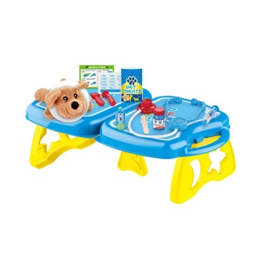 WOOPIE Little Veterinar's Set Doctor's Office Lagaminas Šuo 18 vnt.