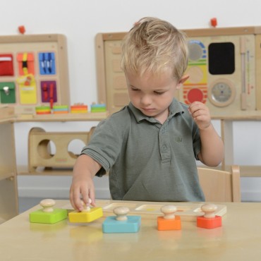 MASTERKIDZ dėlionės, mokančios Montessori dydžių ir spalvų