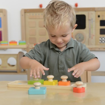 MASTERKIDZ dėlionės, mokančios Montessori dydžių ir spalvų
