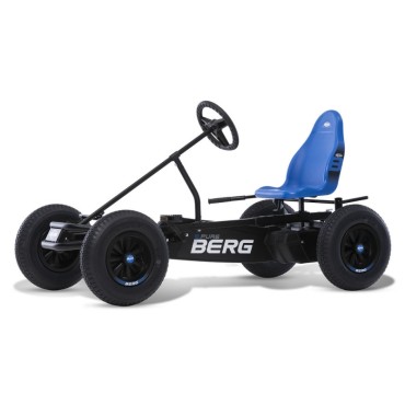 BERG Pedal Gokart XL B.Pure Blue BFR pripučiami ratai nuo 5 metų iki 100 kg