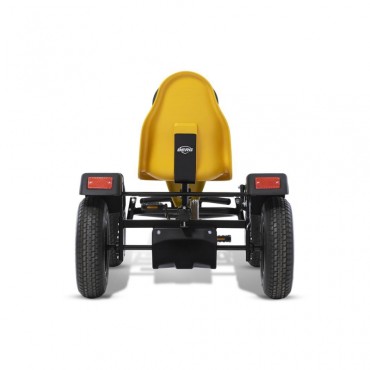 BERG Pedal Gokart XL B. Super Yellow BFR pripučiami ratai nuo 5 metų iki 100 kg