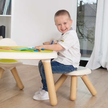 SMOBY taburetė, sodo kėdė, ruda