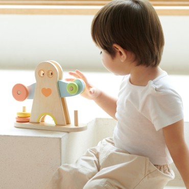 CLASSIC WORLD Edukacinės balanso svarstyklės Hercules vaikams MONTESSORI 7 vnt.