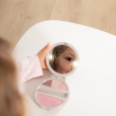 SMOBY My Beauty pudros dėklas su veidrodžiu ir kompaktiška šviesa