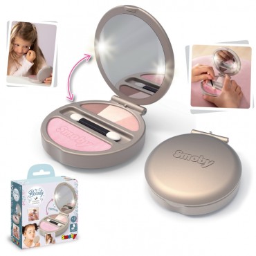 SMOBY My Beauty pudros dėklas su veidrodžiu ir kompaktiška šviesa
