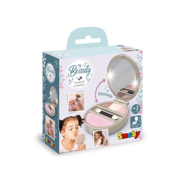 SMOBY My Beauty pudros dėklas su veidrodžiu ir kompaktiška šviesa
