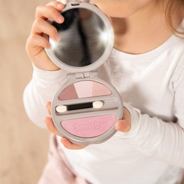 SMOBY My Beauty pudros dėklas su veidrodžiu ir kompaktiška šviesa