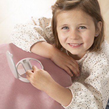 SMOBY My Beauty pudros dėklas su veidrodžiu ir kompaktiška šviesa