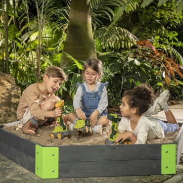 DIDELIS Plūgo purkštuvas Dinosaur Power Worker Smėlio žaislas