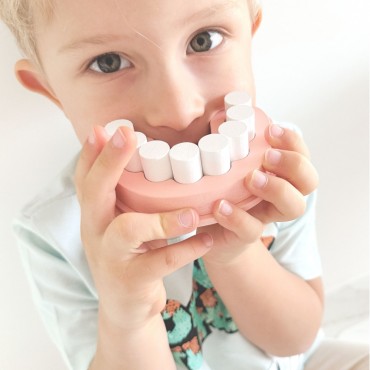 TOOKY TOY Mažojo odontologo rinkinys Gydytojo lagaminėlis 19 el. FSC