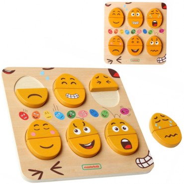 MASTERKIDZ valdyba mokymosi emocijoms Mediniai kiaušiniai Koks humoras? Montessori
