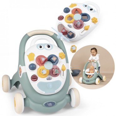 SMOBY Little 3-in-1 vežimėlis Interaktyvus vežimėlis