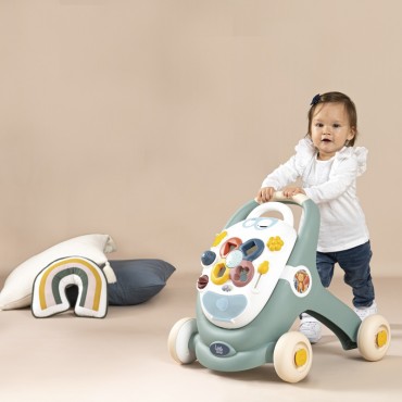 SMOBY Little 3-in-1 vežimėlis Interaktyvus vežimėlis