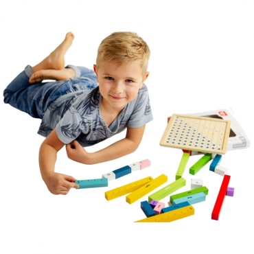 Tooky žaislas medinis matematikos lenta mokymosi skaičiavimo abacus