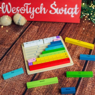 Tooky žaislas medinis matematikos lenta mokymosi skaičiavimo abacus