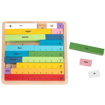 Tooky žaislas medinis matematikos lenta mokymosi skaičiavimo abacus