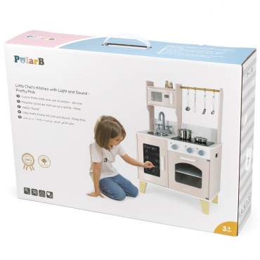 VIGA PolarB medinės virtuvės šviesos garsas + priedai
