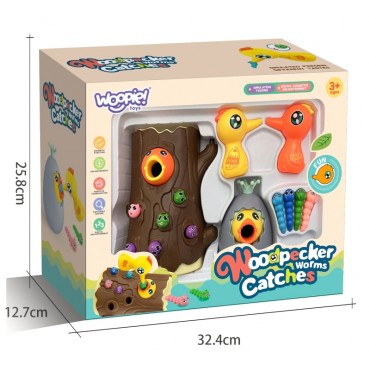 „WOOPIE Catch the Bug“ arkadinis žaidimas + „Wanka Rise Egg Piggy Bank“.