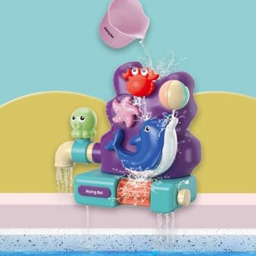 WOOPIE BABY Dolphin vonios vandens žaislas + puodelis