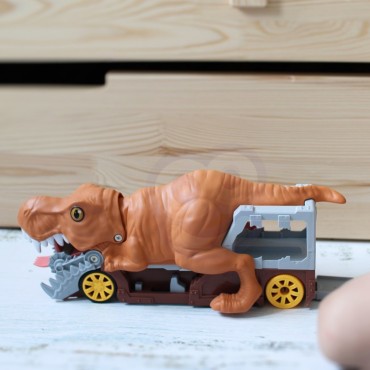 WOOPIE dinozaurų automobilių paleidiklis + automobilis 1vnt.