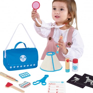 Tooky Toy Veterinar Set Bag 17 vnt.