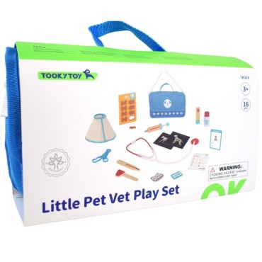 Tooky Toy Veterinar Set Bag 17 vnt.