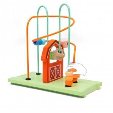 CLASSIC WORLD Montessori Cube 10in1 Happy Farm XXL
