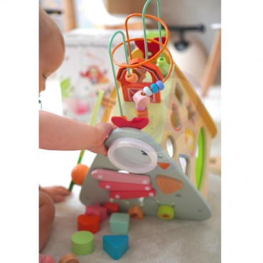 CLASSIC WORLD Montessori Cube 10in1 Happy Farm XXL